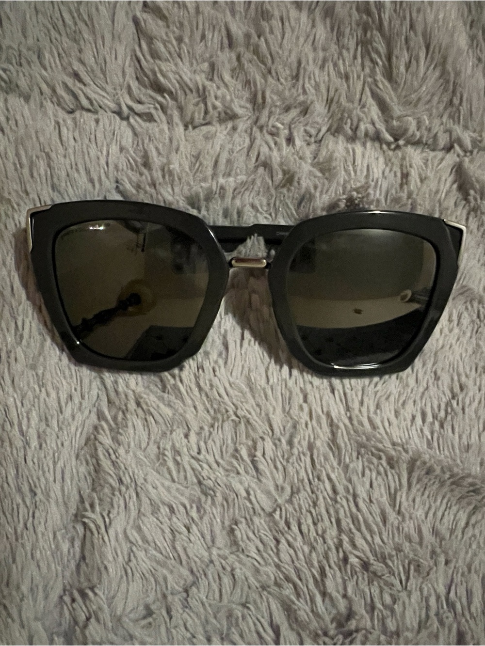Classic Black Women's Square Sunglasses